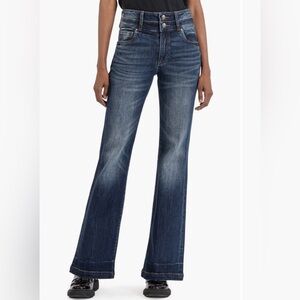 KUT Ana High Rise Flare Jeans